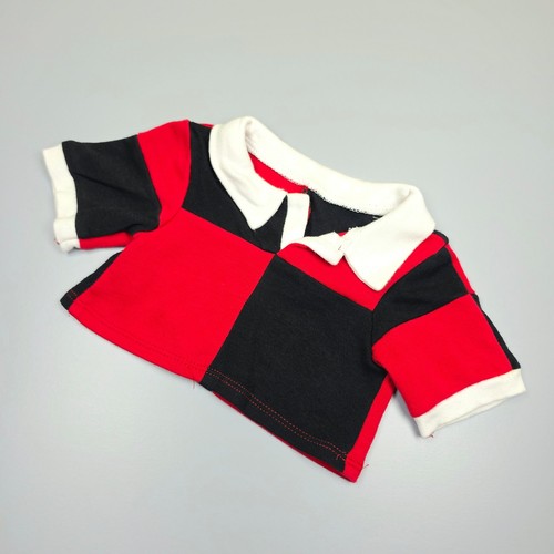 Bear factory red black - bear, white