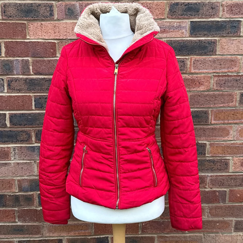Puffer jacket womens uk8 - puffer,