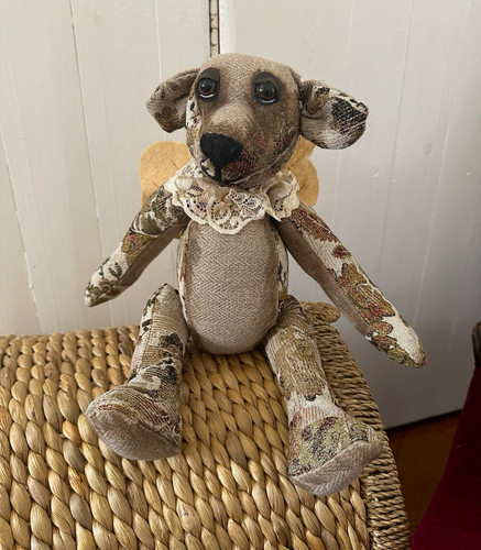 Handmade teddy bear beige - teddy,