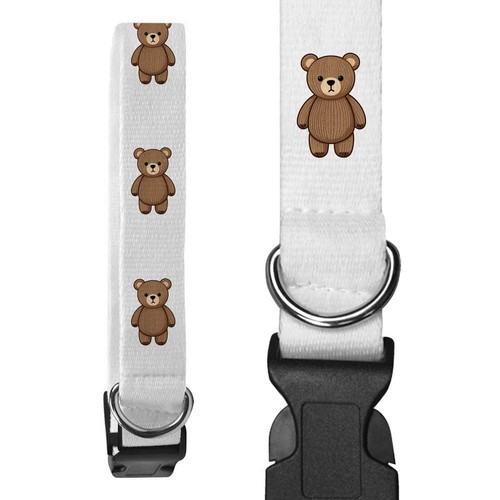 Knitted style bear - 'knitted, bear'