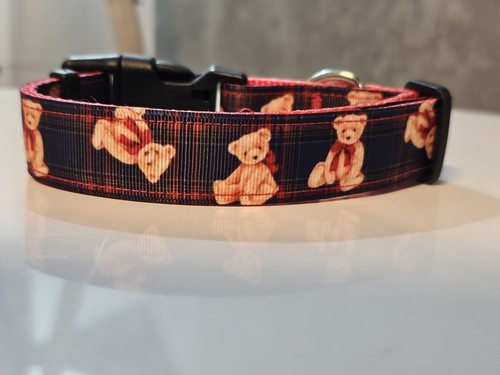 Handmade adjustable dog collar - adjustable,