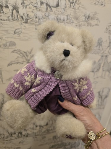 Vintage boyds bear purple - vintage,