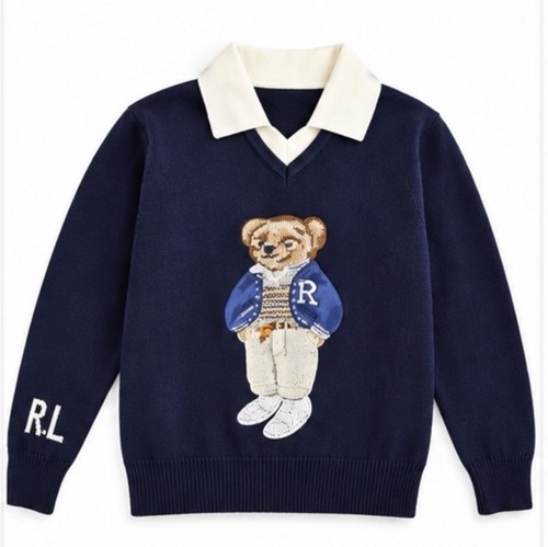 Bear smart navy knitted - smart,